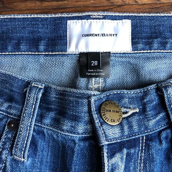 Current Elliott cuffed jeans - Picture 3 of 5